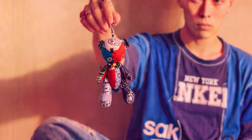 Remake Bandana Key Chain