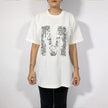 Crinkle Effect Alphabet M Short Sleeves T-shirt