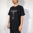 Crinkle Effect Alphabet T Short Sleeves T-shirt